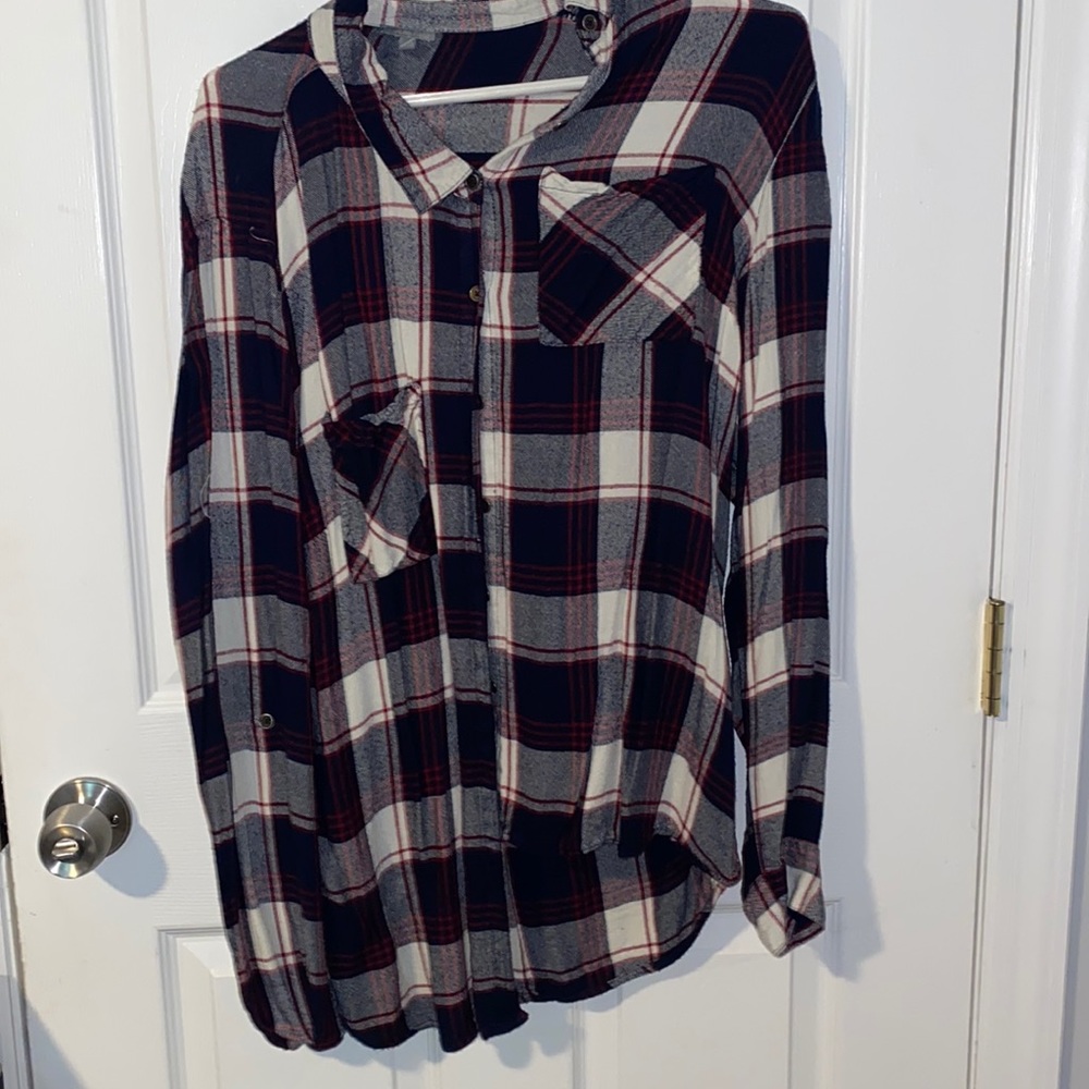 Multi color flannel